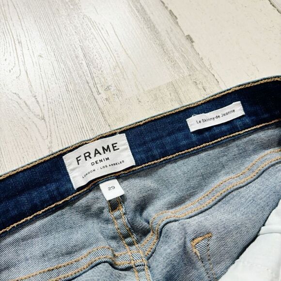 FRAME Le Skinny De Jeanne Jeans Size 29 - Picture 3 of 3